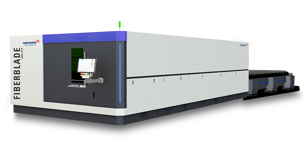 Máquina de corte a laser FiberBlade Série GY com chanframento integrado